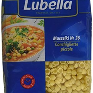 Lubella Pasta Conchigliette Piccole Makaron Muszelki No 26 500 g (Pack of 12)