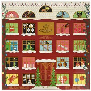 Godiva Christmas 2019 Advent Calendar, 175 g