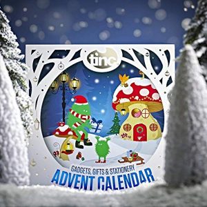 Tinc ADVENT19 Christmas Advent Calendar Boys and Girls | 24 Exclusive 2019 | Kids Stationery and Gifts, Multi-Colour