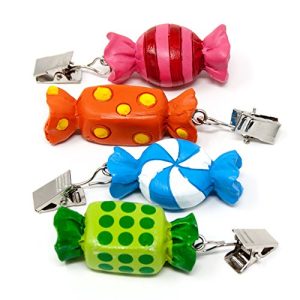 ToCi Tablecloth Holders, Sweet Design (Sets of 4/8/12) Tablecloth Clips Tablecloth Weights with Clips 8 Stück