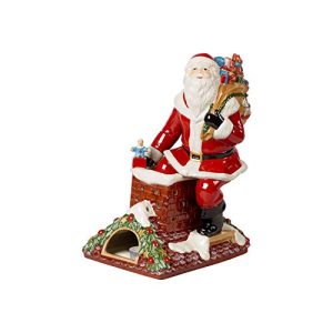 Villeroy & Boch Christmas Toy's Memory Santa on Roof Tealight